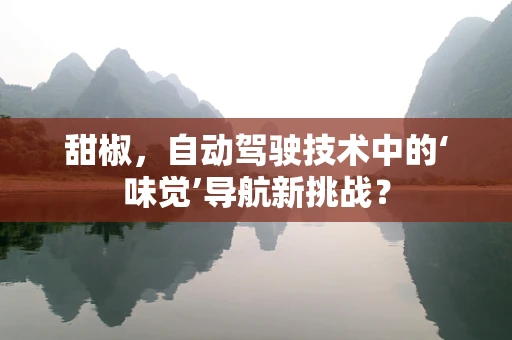 甜椒，自动驾驶技术中的‘味觉’导航新挑战？