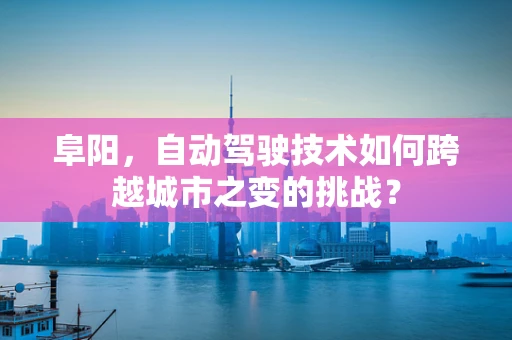 阜阳，自动驾驶技术如何跨越城市之变的挑战？