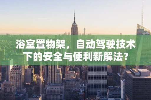 浴室置物架，自动驾驶技术下的安全与便利新解法？