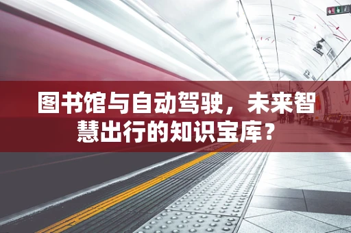 图书馆与自动驾驶，未来智慧出行的知识宝库？