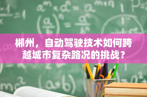 郴州，自动驾驶技术如何跨越城市复杂路况的挑战？