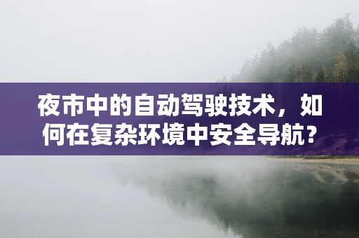 夜市中的自动驾驶技术，如何在复杂环境中安全导航？