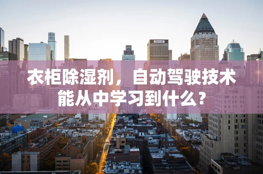 衣柜除湿剂，自动驾驶技术能从中学习到什么？