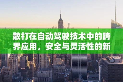 散打在自动驾驶技术中的跨界应用，安全与灵活性的新维度？