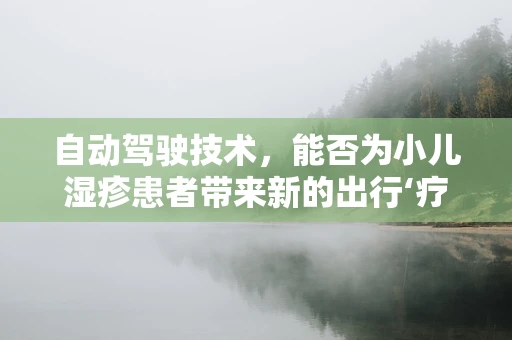 自动驾驶技术，能否为小儿湿疹患者带来新的出行‘疗愈’方式？