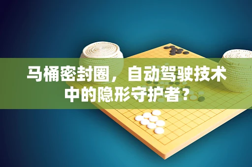 马桶密封圈，自动驾驶技术中的隐形守护者？