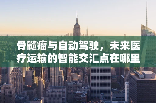 骨髓瘤与自动驾驶，未来医疗运输的智能交汇点在哪里？