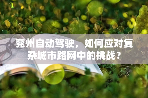 兖州自动驾驶，如何应对复杂城市路网中的挑战？