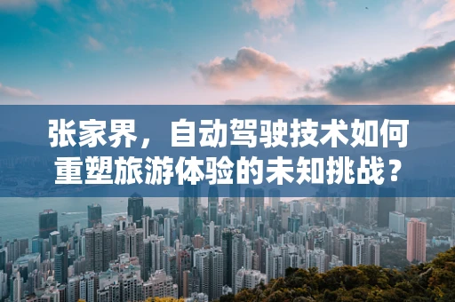 张家界，自动驾驶技术如何重塑旅游体验的未知挑战？