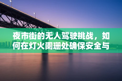 夜市街的无人驾驶挑战，如何在灯火阑珊处确保安全与效率？