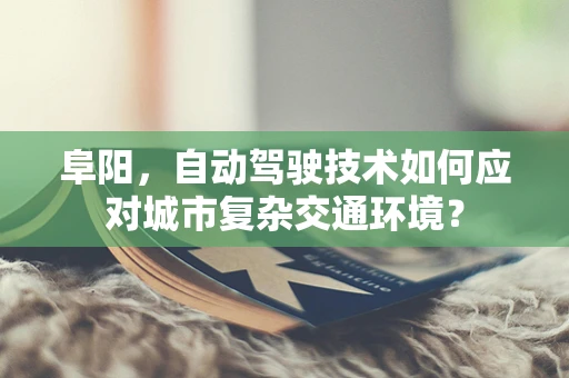 阜阳，自动驾驶技术如何应对城市复杂交通环境？