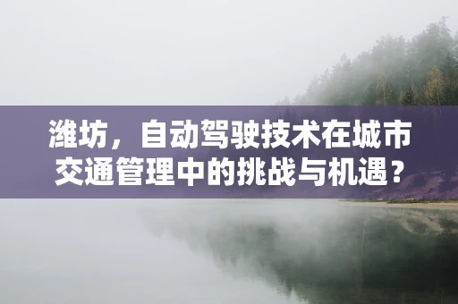 潍坊，自动驾驶技术在城市交通管理中的挑战与机遇？