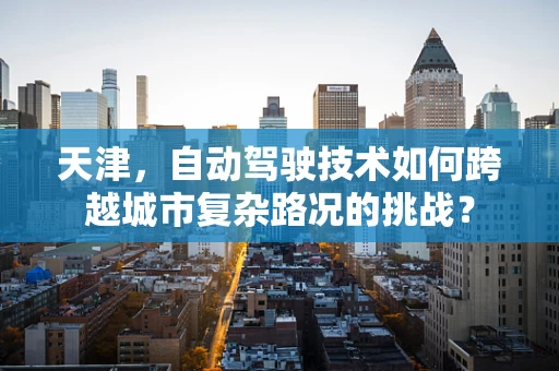 天津，自动驾驶技术如何跨越城市复杂路况的挑战？