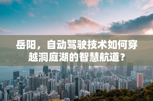 岳阳，自动驾驶技术如何穿越洞庭湖的智慧航道？