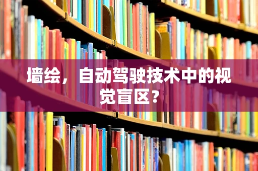 墙绘，自动驾驶技术中的视觉盲区？